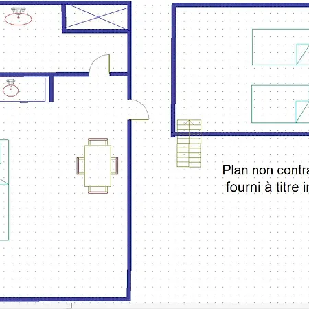 Lejlighed Mezzanine A Pour 3 Pers. Avec Animaux & Parking Couvert - Fr-1-411-1019 *